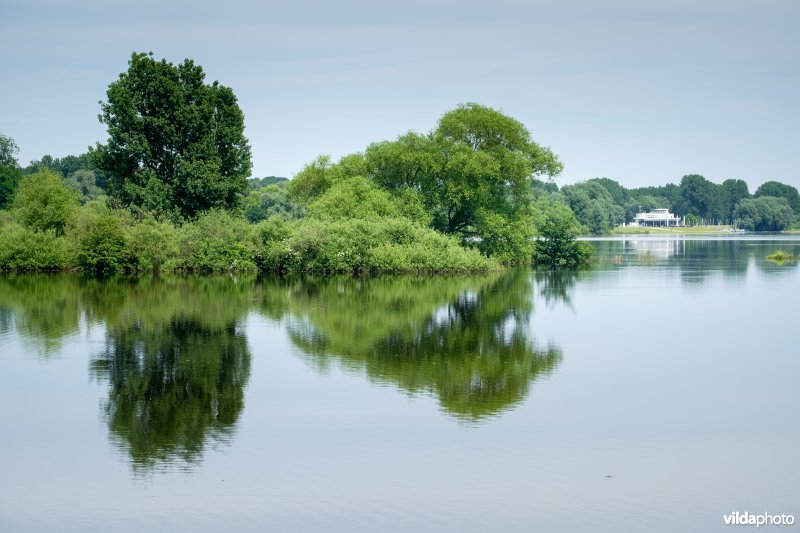 Gevuld wachtbekken en het Vloot