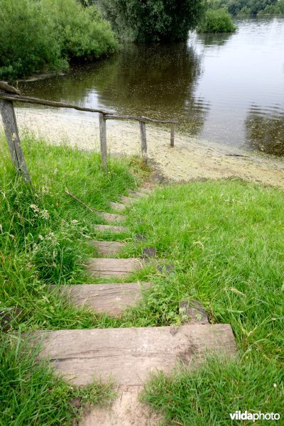 Onbruikbaar wandelpad