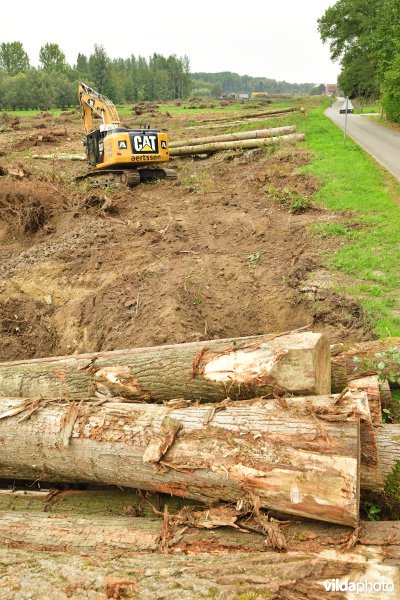 Rooiwerken in de Vlassenbroekse polders