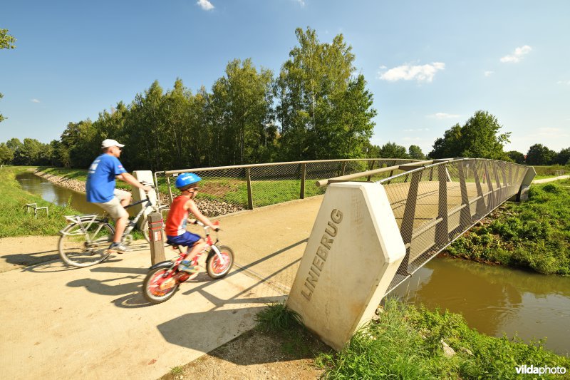 Liniebrug over de Grote Nete aan de Herenbossen