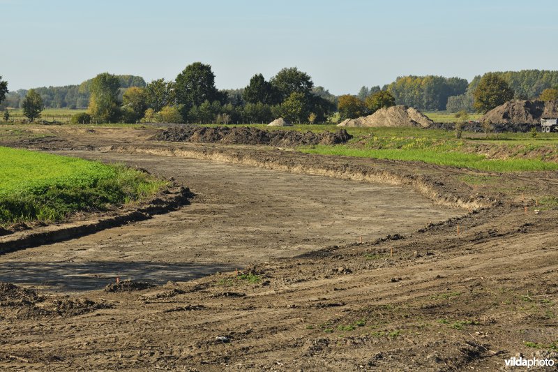 Uitgraven van oude Schelde