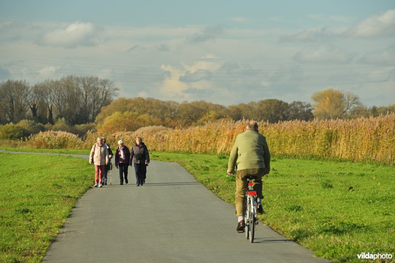 Wandelen en fietsen op het jaagpad van de Dijle