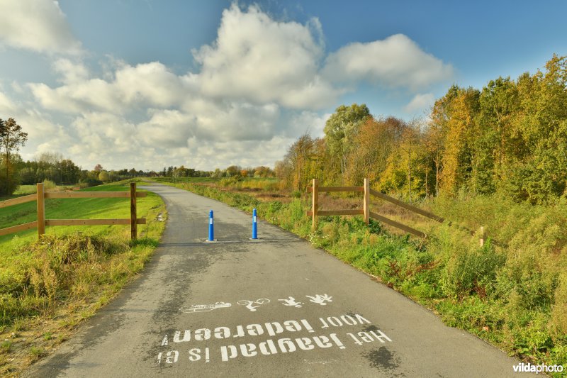 Jaagpad langs de Bunt