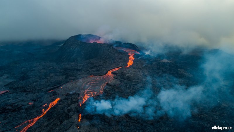 Fagradalsfjall vulkaan, IJsland