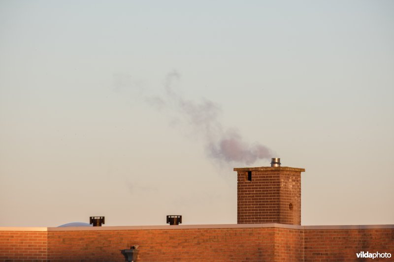 Rokende schoorsteen
