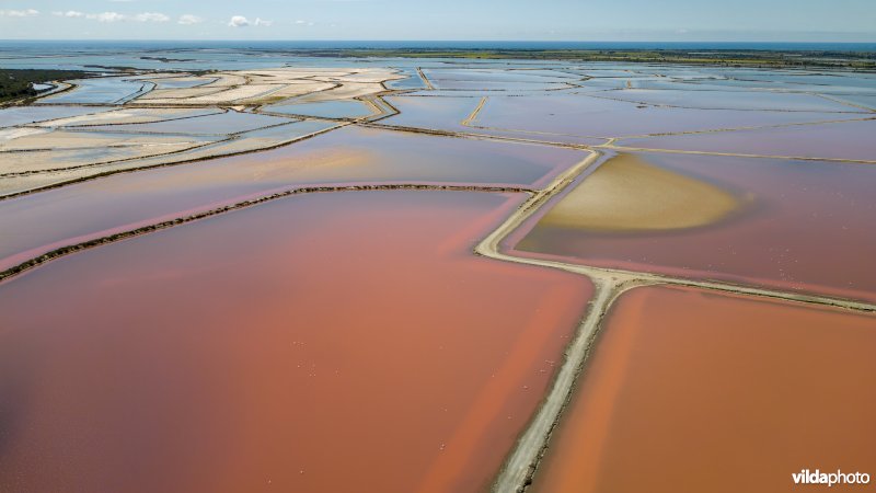 Zoutpannen in Zuid-Frankrijk