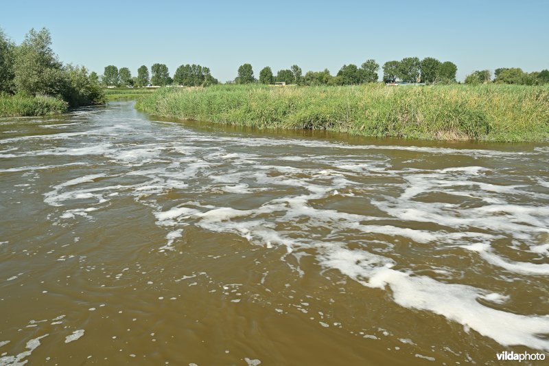 Inwateringssluis aan het Zennegat