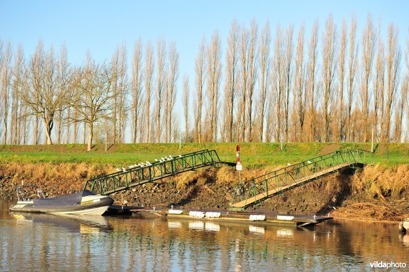 Infrastructuren langs de Schelde