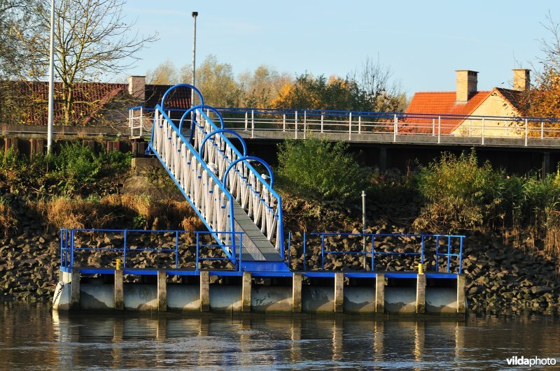 Steiger langs de Schelde