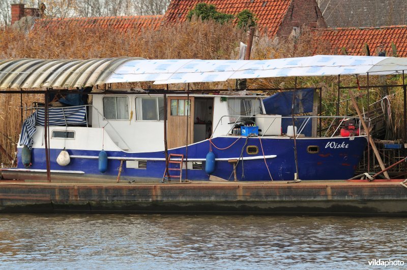 Plezierbootje op de Schelde