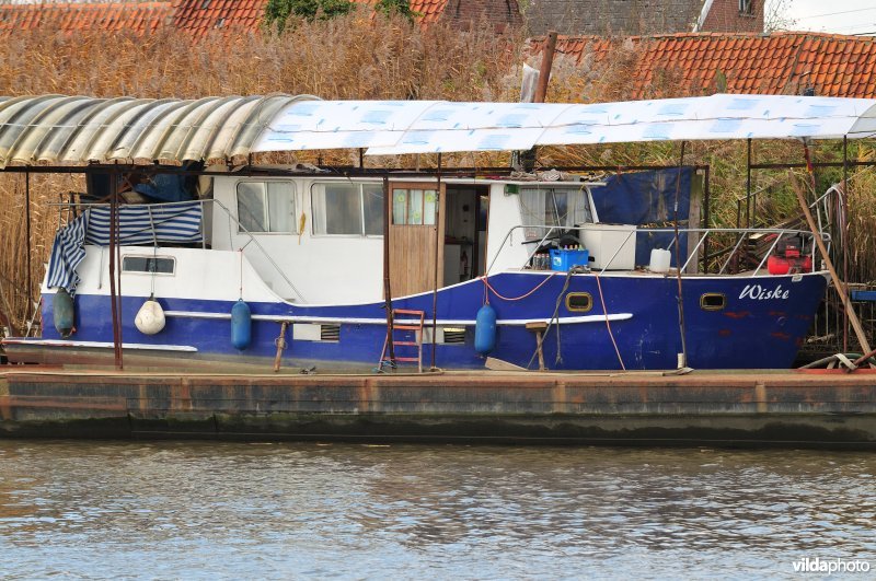 Plezierbootje op de Schelde