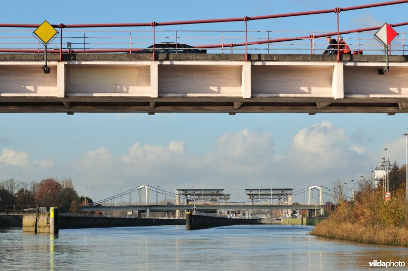 Scheldesluizen in Merelbeke