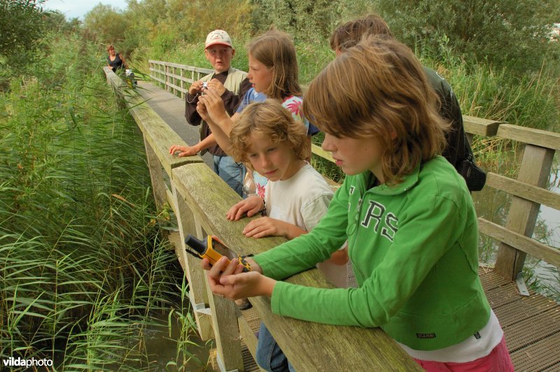 Kinderen op pad met GPS