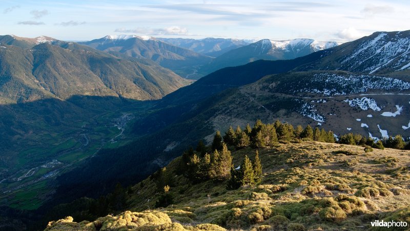 Berglandschap in de Pyreneeën