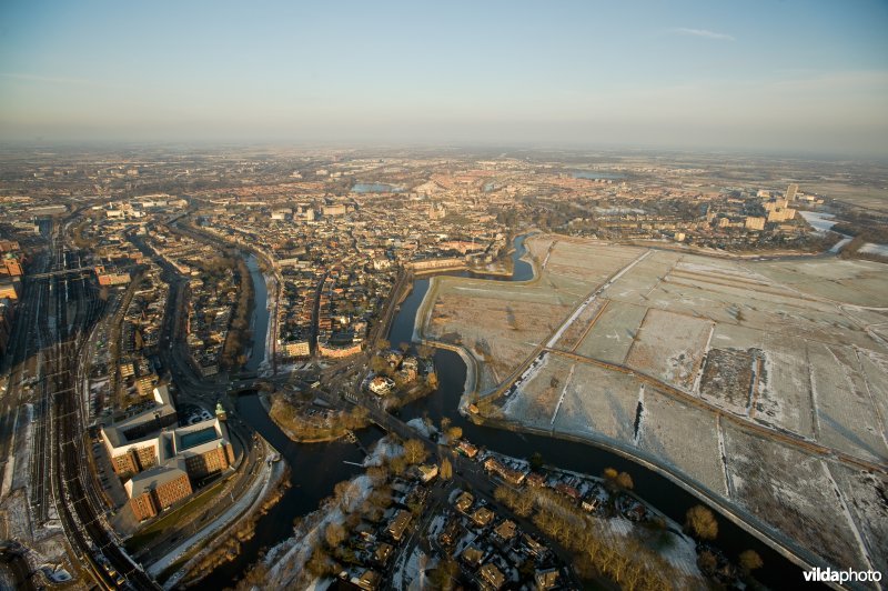 Luchtfoto van de Bastion van Vucht