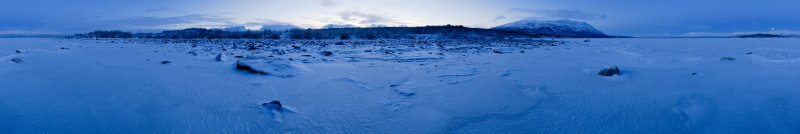 Panorama Abisko Zweden