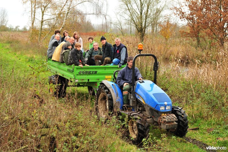 Beheerswerken tijdens Dag van de Natuur in de Blankaart