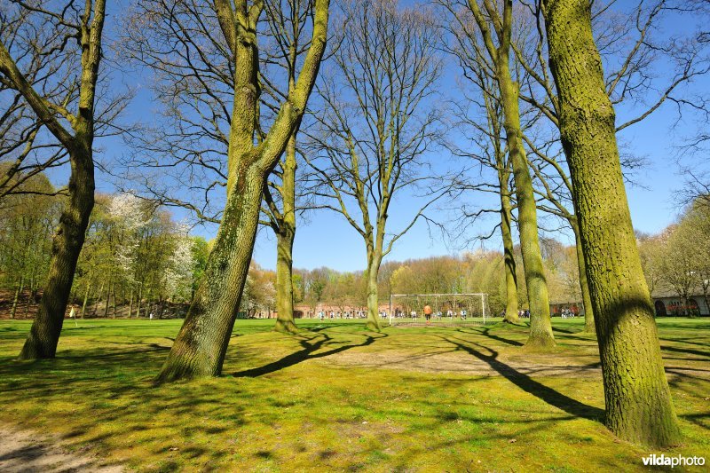 Voetbalplein in Fort Merksem