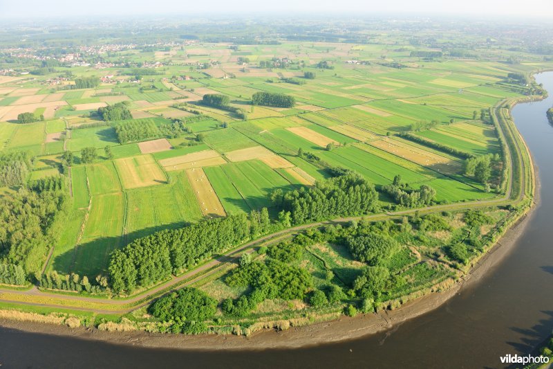 Brede schoren en Scheldemeersen