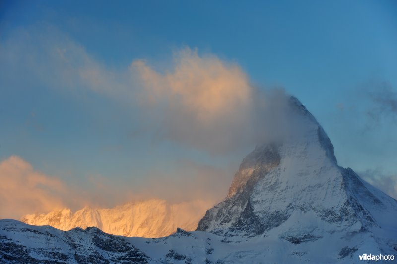 De Matterhorn in de Walliser Alpen
