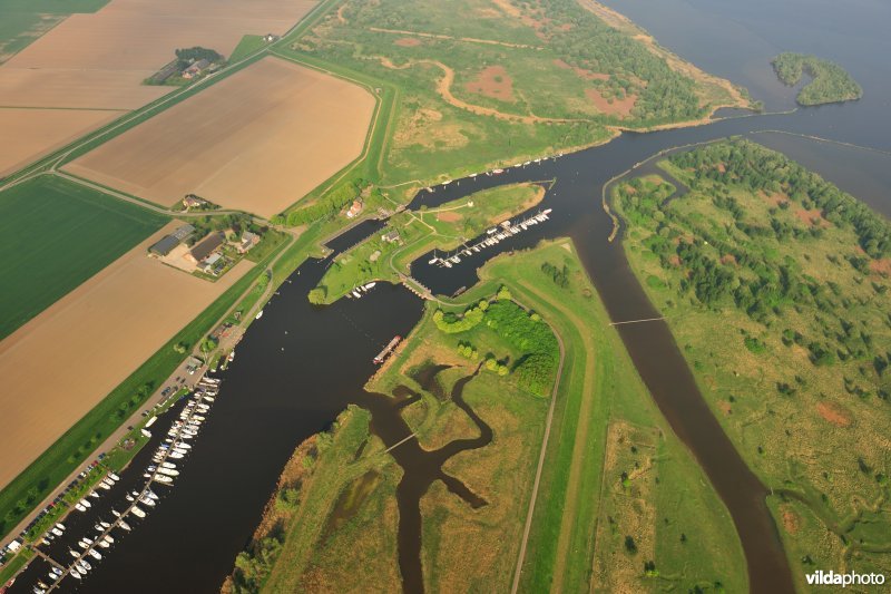 Inundatiesluis bij het Benedensas