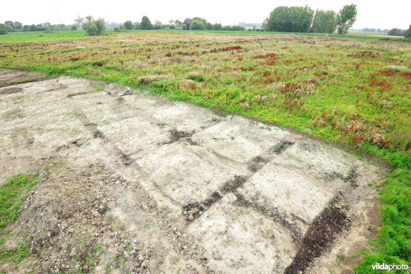 Blootgelegde historische ontveningen