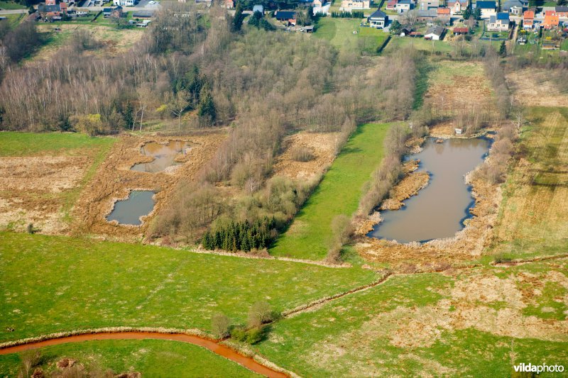 Zicht over de vallei van de Zwarte Beek