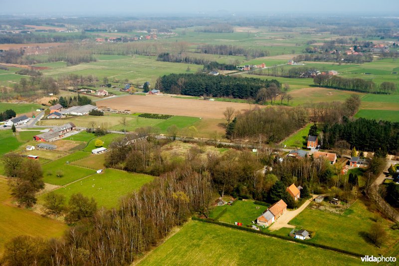 Een gefragmenteerd valleilandschap