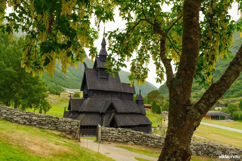 Staafkerk in Borgund, Noorwegen