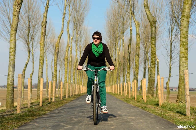 Fietsen op de Koningsdijk