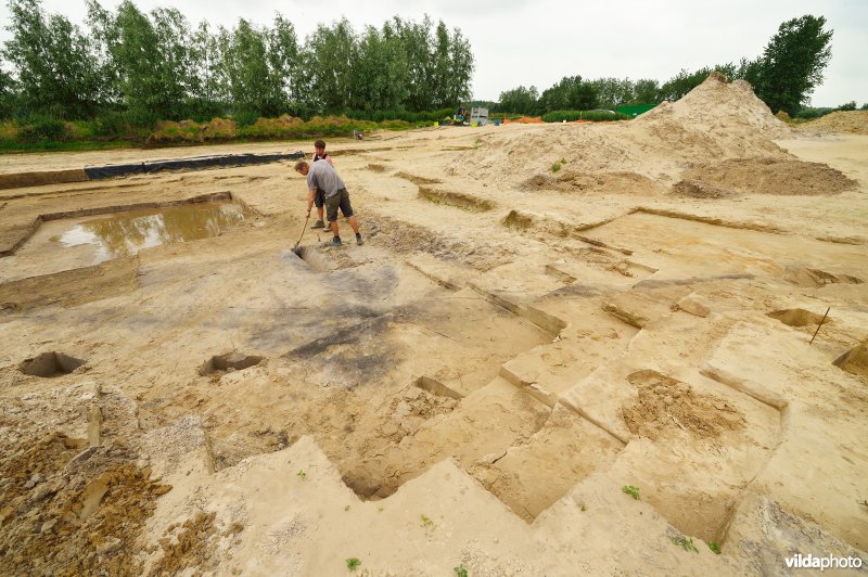 Opgravingen in de Kalkense meersen