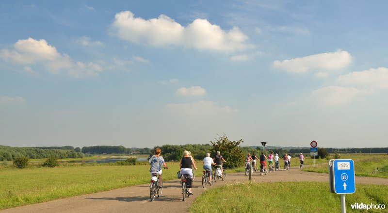 Fietsen in de Maasvallei